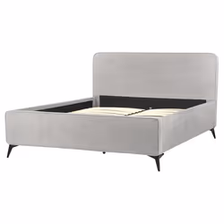 Bed Fabric VALOGNES 160 x 200 cm (EU King Size) Light Grey