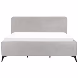 Bed Fabric VALOGNES 180 x 200 cm (EU Super King) Light Grey