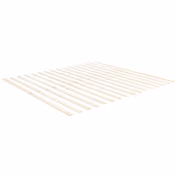 Bed Pine Wood MAYENNE 140 x 200 cm (EU Double) Grey
