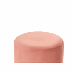 Velvet Pouffe Pink YANKTON