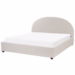 Ottoman Bed Fabric VAUCLUSE 180 x 200 cm (EU Super King) Light Beige