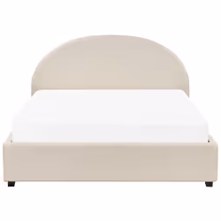 Ottoman Bed Fabric VAUCLUSE 160 x 200 cm (EU King Size) Sand Beige - Additional view 4