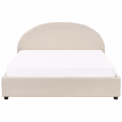 Ottoman Bed Fabric VAUCLUSE 180 x 200 cm (EU Super King) Sand Beige