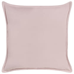 Throw Cushion EUSTOMA Velvet 60 x 60 cm Pink Solid