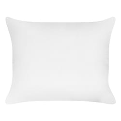 Bed Pillow TRIGLAV Low Polyester 50 x 60 cm White
