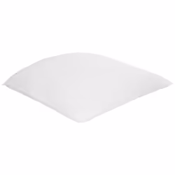 Bed Pillow TRIGLAV Low Polyester 80 x 80 cm White