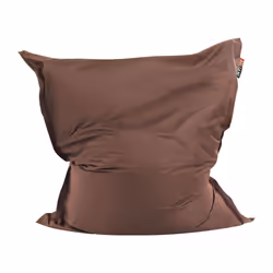 Large Bean Bag Cover 140 x 180 cm Brown FUZZY