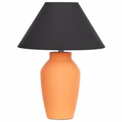 Table Lamp RODEIRO Ceramic Orange