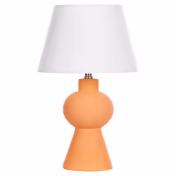 Table Lamp FABILOS Ceramic Orange