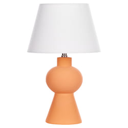 Table Lamp FABILOS Ceramic Orange