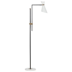 Floor Lamp MELAWI Metal White