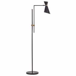 Floor Lamp MELAWI Metal Black