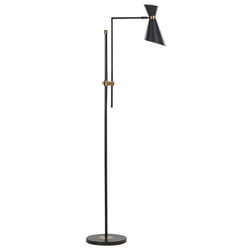 Floor Lamp MELAWI Metal Black