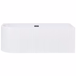 Corner Bath GOCTA Left Hand White