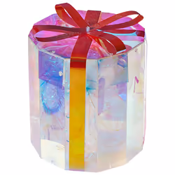 Set of 3 Outdoor LED Decorations Christmas Gifts 30 cm Multicolour GRIMSEY - Additional view 5