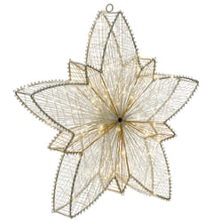 Outdoor LED Hanging Decor Star 50 cm Silver HOFSOS