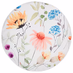 Set of 2 Outdoor Cushions MONESI Floral Pattern 40 x 40 cm Multicolour