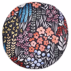 Set of 2 Outdoor Cushions CASTELARO Floral Pattern 40 x 40 cm Multicolour
