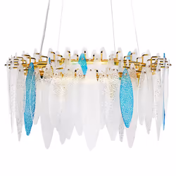 Chandelier MALACCA Glass Multicolour