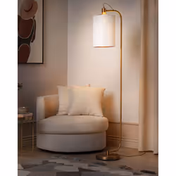 Floor Lamp LIBERIA Metal Copper - Additional view 4