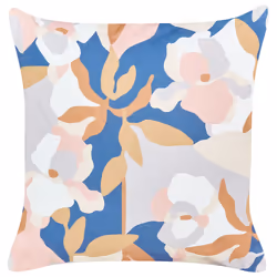 Set of 2 Outdoor Cushions VEREZZI 45 x 45 cm Multicolour Floral Pattern