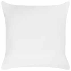 Set of 2 Pillows TRIGLAV High Polyester 80 x 80 cm White