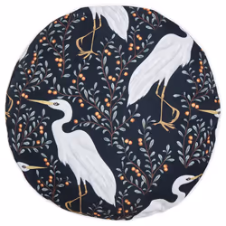 Set of 2 Outdoor Cushions PIANAZZO 40 x 40 cm Black Animal Pattern