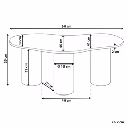 Coffee Table CASABLANCA Marble White - Additional view 6