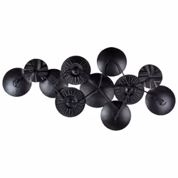 Wall Decor THALLIUM Metal 45 cm Gold