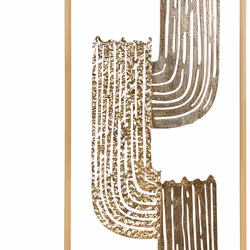 Wall Decor THULIUM Metal 75 cm Gold