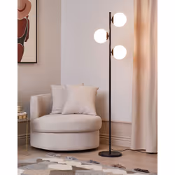 Floor Lamp WADI Metal Black