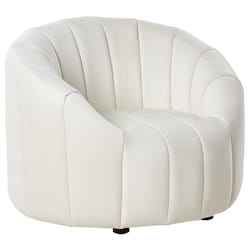 Armchair MALUNG Velvet Off-White