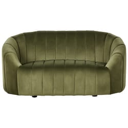 Sofa MALUNG Velvet Dark Green 2 Seater