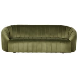 Sofa MALUNG Velvet Dark Green 3 Seater