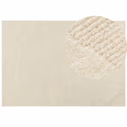 Wool Area Rug 160 x 230 cm Beige SASNAK