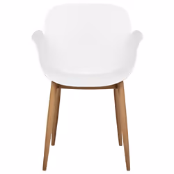 Set of 2 Dining Chairs ABILENE White - Additional view 5