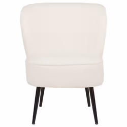 Armchair VOSS Boucle White