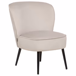 Armchair VOSS Velvet Taupe