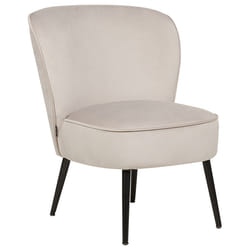 Armchair VOSS Velvet Taupe
