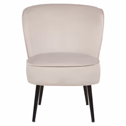Armchair VOSS Velvet Taupe