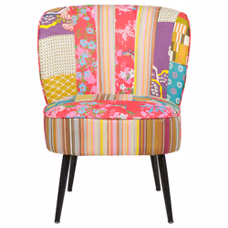 Armchair VOSS Fabric Multicolour
