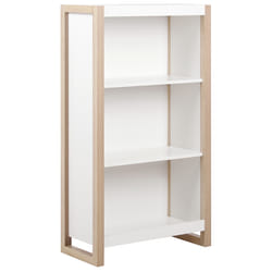 3 Tier Bookcase JOHNSON White