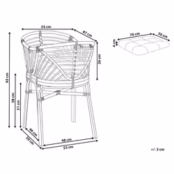 Bassinet Rattan GRUISSAN 50 x 70 cm Natural