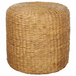Pouffe BICHIR Beige 40 cm 40 cm 40 cm