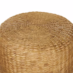 Pouffe BICHIR Beige 40 cm 40 cm 40 cm