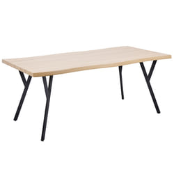 Dining Table ALTON Light Brown 180 cm 90 cm