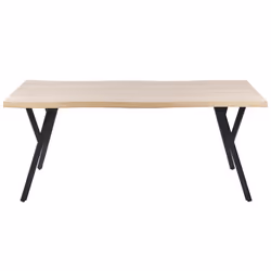Dining Table ALTON Light Brown 180 cm 90 cm