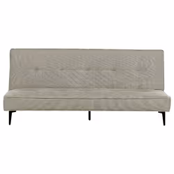 Sofa Bed ESSVIK Fabric Light Green 3 Seater