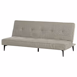 Sofa Bed ESSVIK Fabric Light Green 3 Seater