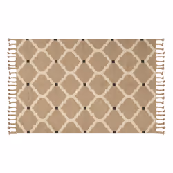 Jute Area Rug 160 x 230 cm Beige ORENCIK